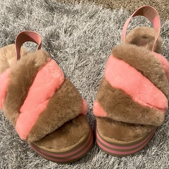 Ugg disco stripe platform sandals - Picture 5 of 5